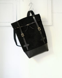 Leather BackPack col.Blackのサムネイル