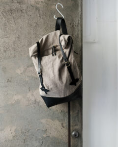 Leather BackPack col.Belarusan Linenのサムネイル