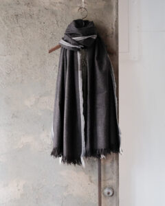 Wool Stole col.Charcoalのサムネイル