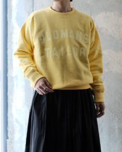 OMT RUBBER PRINT CREW SWEAT col.Yellowのサムネイル
