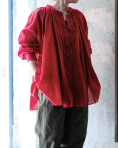 CHURCH SMOCK BLOUSE col.Red (Sleepy PEOPLE Exclusive)のサムネイル