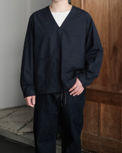 Over Smock col.Dust Navyのサムネイル