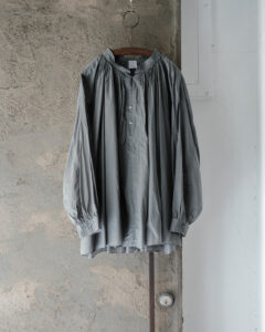 CHURCH SMOCK BLOUSE col.Dim Turquoiseのサムネイル