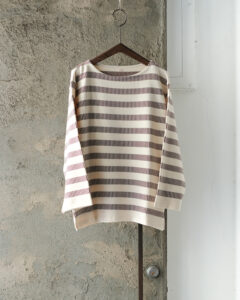 TRICOT NAY col.Ecru / Beaujolaisのサムネイル