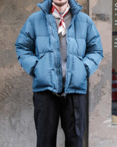 MOUNTAINEER DOWN JACKET col.Ceruleanのサムネイル