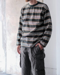 BORDER LS TOP col.Forest × S,Brownのサムネイル