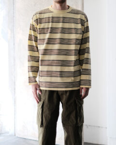 BORDER LS TOP col.P.Yellow × Viridianのサムネイル