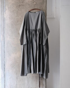 WIDE GATHER ONEPIECE col.Dim Turquoise WIDE GATHER ONEPIECE col.Dim Turquoiseのサムネイル