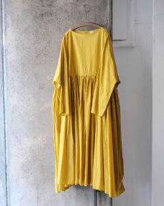 WIDE GATHER ONEPIECE col.Yellow (Sleepy PEOPLE Exclusive Model)のサムネイル