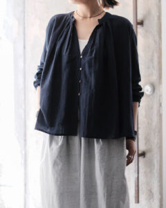 SARA (Andhra Plain Cotton) col.Dark Indigo SARA (Andhra Plain Cotton) col.Dark Indigoのサムネイル