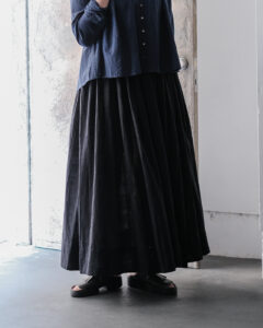RIMINI (Andhra Plain Cotton) col.Blackのサムネイル