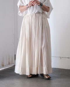 RIMINI (Andhra Plain Cotton) col.Whiteのサムネイル