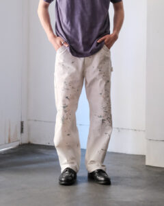 DENIM PAINTER TROUSERS col.O.White (Painted)のサムネイル