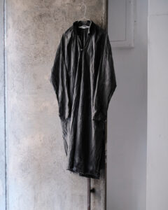 Sleepy gather smock one piece (Sleepy PEOPLE Exclusive Model) col.Sumi ink dyed -受注商品 9月末頃お渡し予定- Sleepy gather smock one piece (Sleepy PEOPLE Exclusive Model) col.Sumi ink dyed -受注商品 9月末頃お渡し予定-のサムネイル