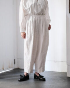 LINEN CANVAS / WIDE TAPERD col.Vintage White LINEN CANVAS / WIDE TAPERD col.Vintage Whiteのサムネイル