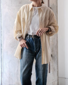 C/L LS WORK SHIRT col.Pale Yellow C/L LS WORK SHIRT col.Pale Yellowのサムネイル