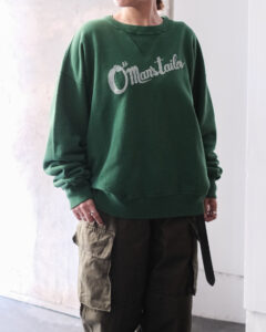 CHAIN-STITCH HERITAGE SWEAT col.Greenのサムネイル