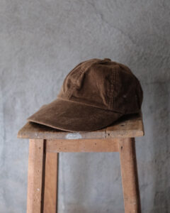CORDUROY LONG BILL CAP col.Sepia Brown CORDUROY LONG BILL CAP col.Sepia Brownのサムネイル