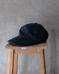 CORDUROY LONG BILL CAP col.Grayish Navy CORDUROY LONG BILL CAP col.Grayish Navyのサムネイル